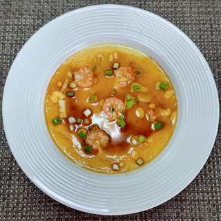 虾仁豆腐蒸蛋