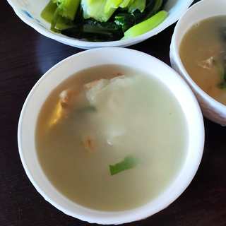 煎蛋菜心汤