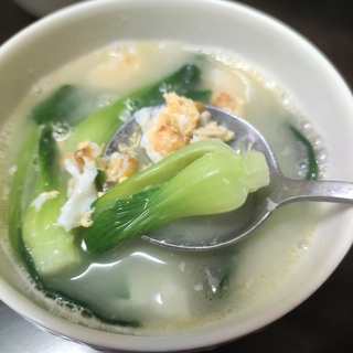 小油菜鸡蛋汤