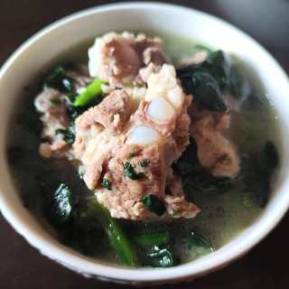 菠菜排骨汤