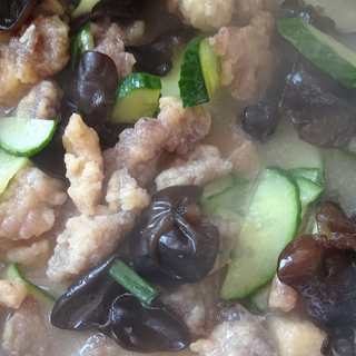 小酥肉黄瓜汤