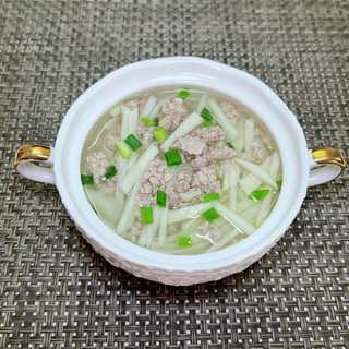 竹笋肉沫汤
