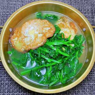 豌豆尖鸡蛋汤