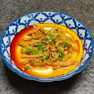 榨菜蒸蛋羹