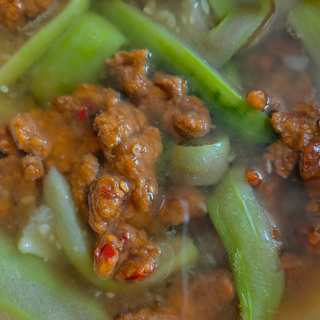 丝瓜肉片汤