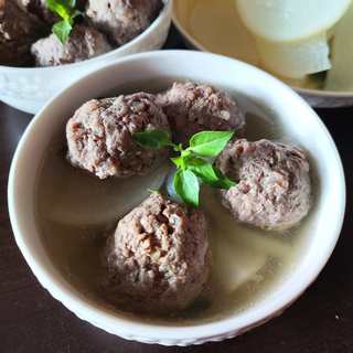 萝卜牛肉丸汤