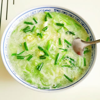 丝瓜鸡蛋汤