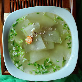 肉末虾仁冬瓜汤