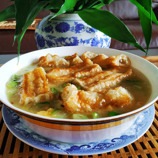 油条丝瓜汤