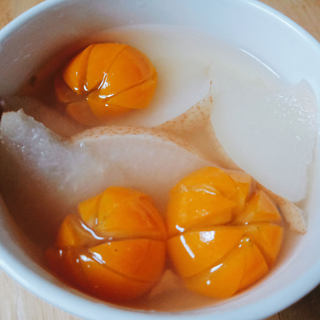 金枣百合雪梨汤