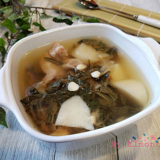咸猪骨山药菜干汤