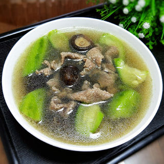 丝瓜牛肉汤