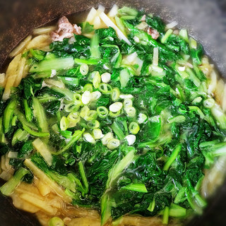 小白菜土豆粉丝排骨汤