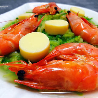 萝卜丝日本豆腐虾汤