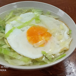 包菜荷包蛋汤