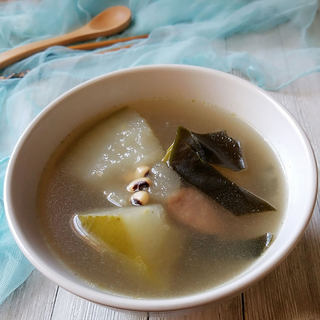 眉豆海带冬瓜汤
