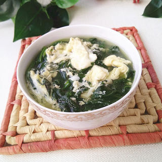 菠菜鸡蛋汤