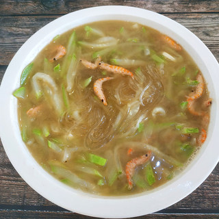 虾皮瓠子粉丝汤