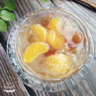 橙子银耳羹