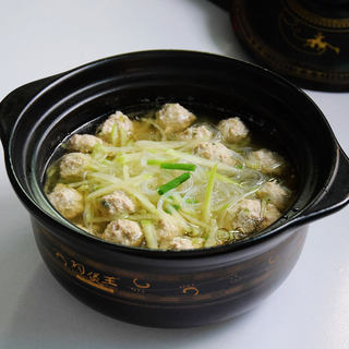 青萝卜丸子粉丝汤