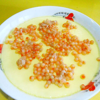 三文鱼籽芙蓉蛋