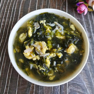 虾皮紫菜蛋花汤