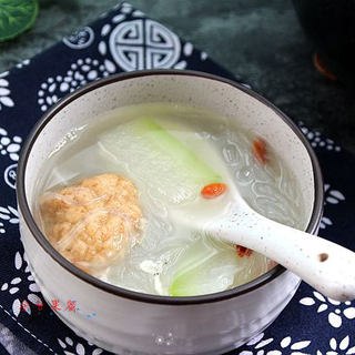 冬瓜丸子粉丝汤