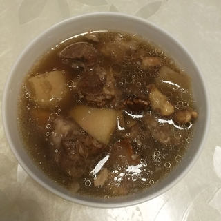 排骨核桃马蹄汤