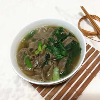 葱香粉皮汤