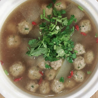 肉丸冬瓜汤