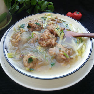 丸子粉丝汤