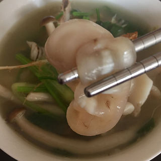 姬真菇鱼泡汤