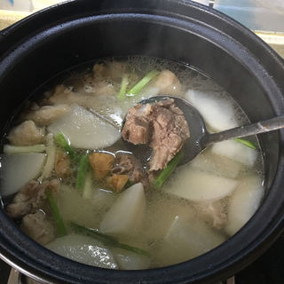 萝卜炖羊排