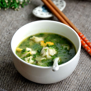荠菜黄鱼羹