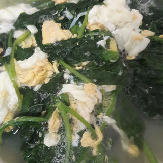 白花菜鸡蛋汤