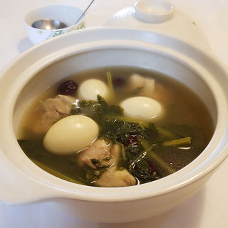 益母草鸡腿汤