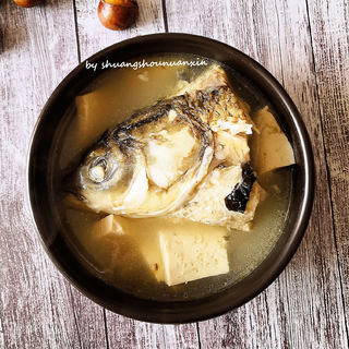 #豆腐#川芎鱼头豆腐汤