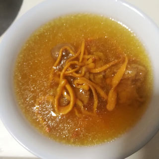 龙骨虫草花汤