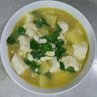 土豆炖豆腐