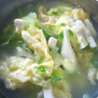 萝卜丝海鲜豆腐汤