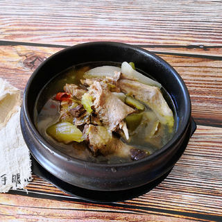 酸萝卜炖老鸭