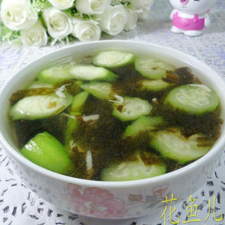 虾皮紫菜丝瓜汤