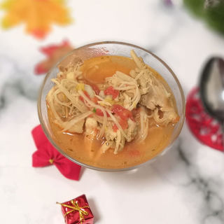 大白菜鸡肉浓汤
