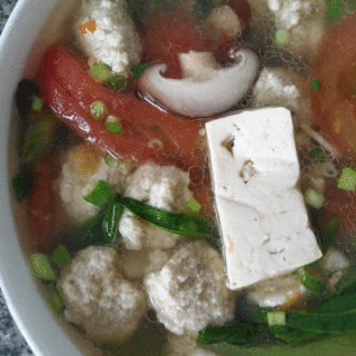 豆腐圆子汤