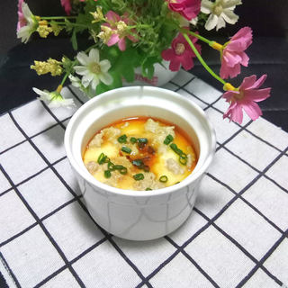 肉末蒸水蛋