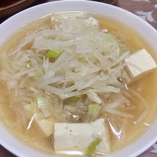 润肠清火神物  萝卜丝豆腐清汤