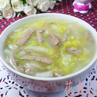 娃娃菜鹅肝羹