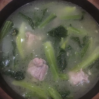 春菜排骨煲