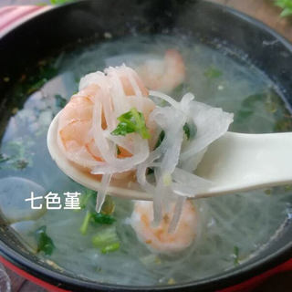 #润燥好汤水#虾仁萝卜丝汤