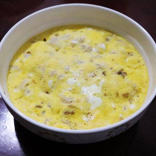 家常菜～瘦肉蒸蛋